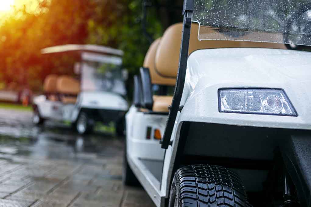 golf carts recalled